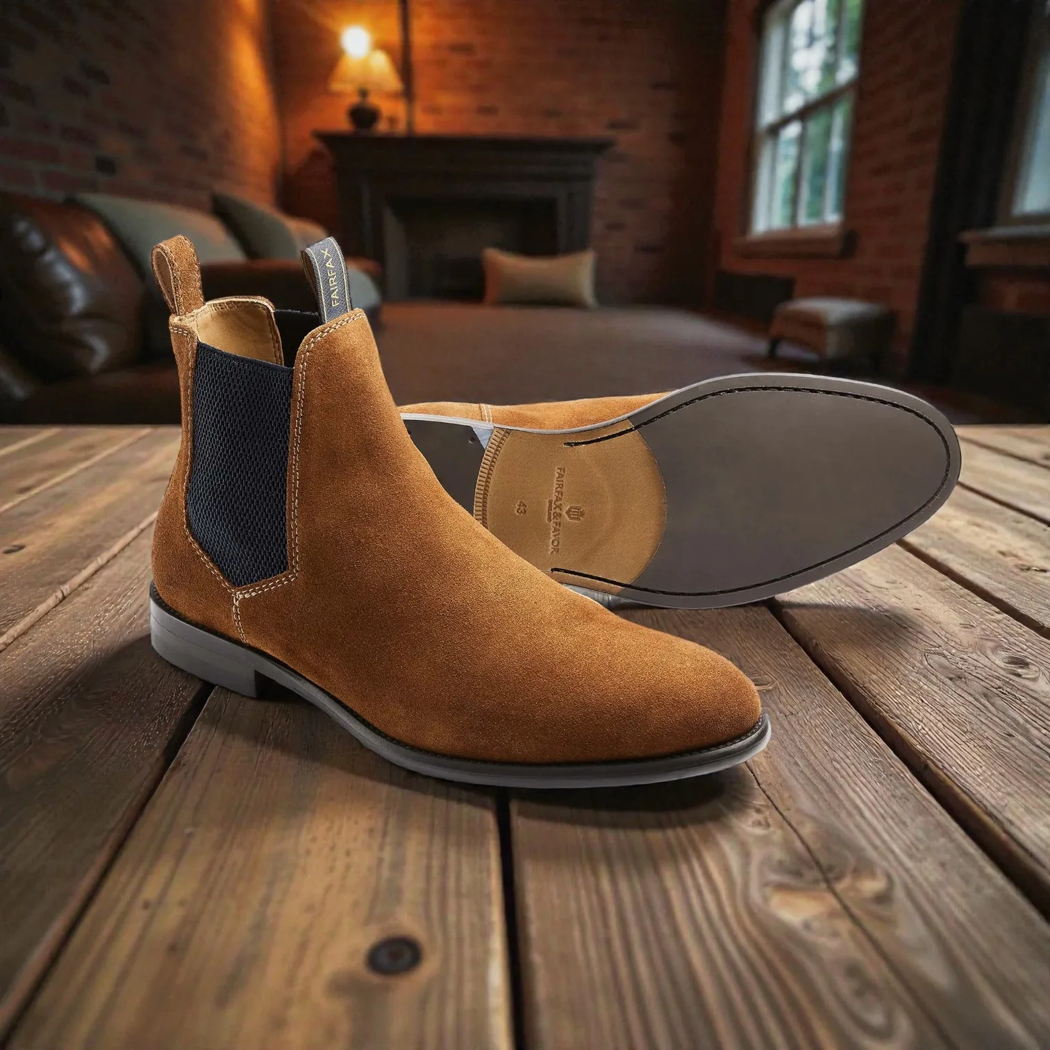 FairFax & Favor Suede Chelsea Boots
