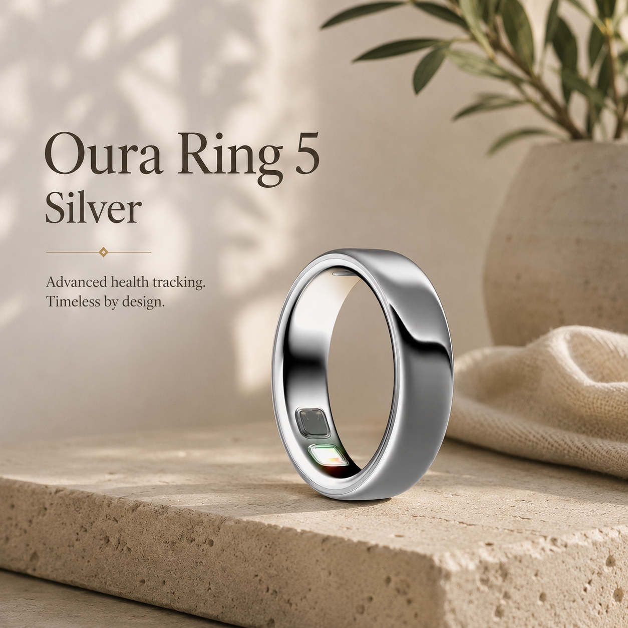 Oura Ring 5 – Silver