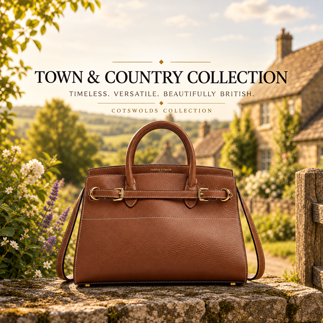FairFax & Favor Town & Country Top Handle